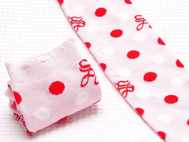 Polka Dots Sweet Lolita Knee Socks